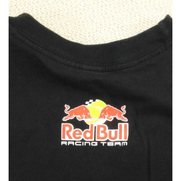 Rare Red Bull Racing Team Skull Black Graphic T-Shirt 2XL Short Sleeve - Picture 7 of 7